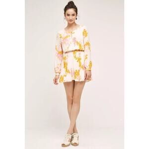 Paper Crown Fully Lined Muri Romper Floral Print Size XS